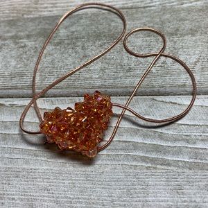 Handmade Swarovski Crystal ❤️ Heart Necklace